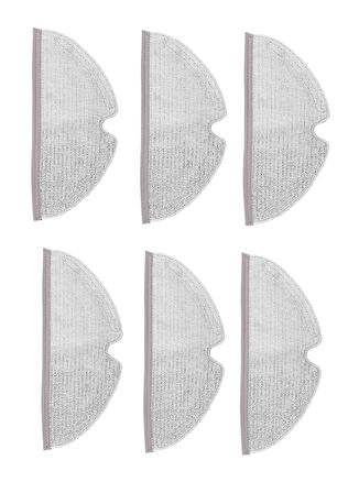 Roborock S5 Max Robot Süpürge Uyumlu 6'lı Mop Bezi - MUADİL ÜRÜNDÜR